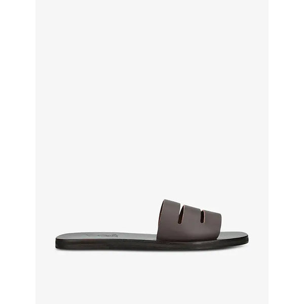 Ancient Greek Sandals Thiseas slit-strap leather sandals