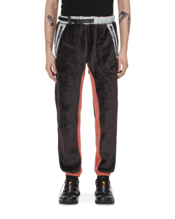 and wander Slam Jam High Loft Polartec Fleece Pants Black