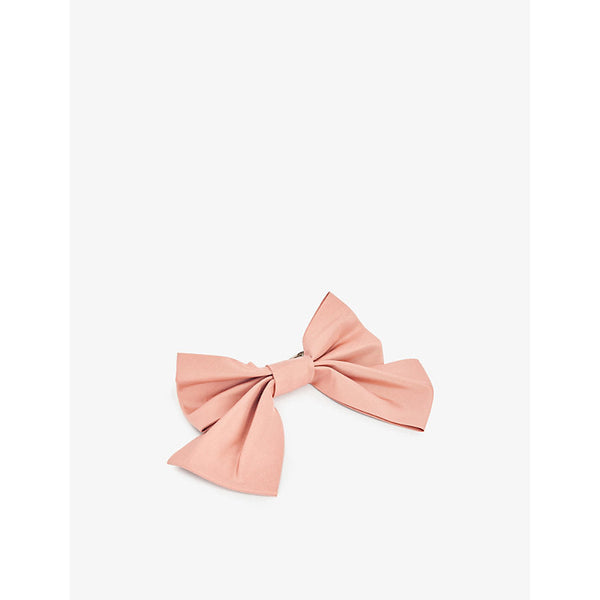 Anisa Sojka Taffeta Bow woven hair clip | LYBSTORE