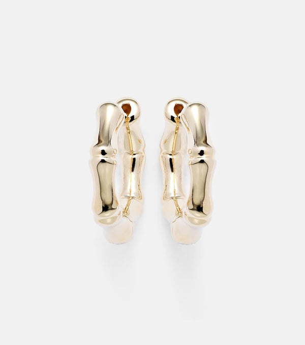 Anita Ko Bamboo Small 18kt gold earrings