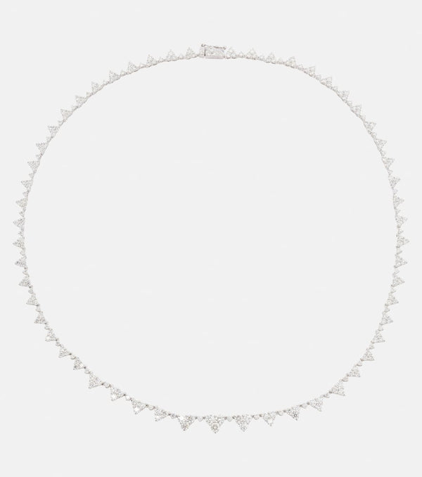 Anita Ko Eternity 18kt white gold choker with diamonds