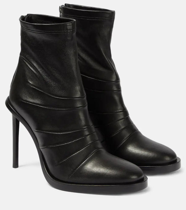 Ann Demeulemeester Carol leather ankle boots | LYBSTORE