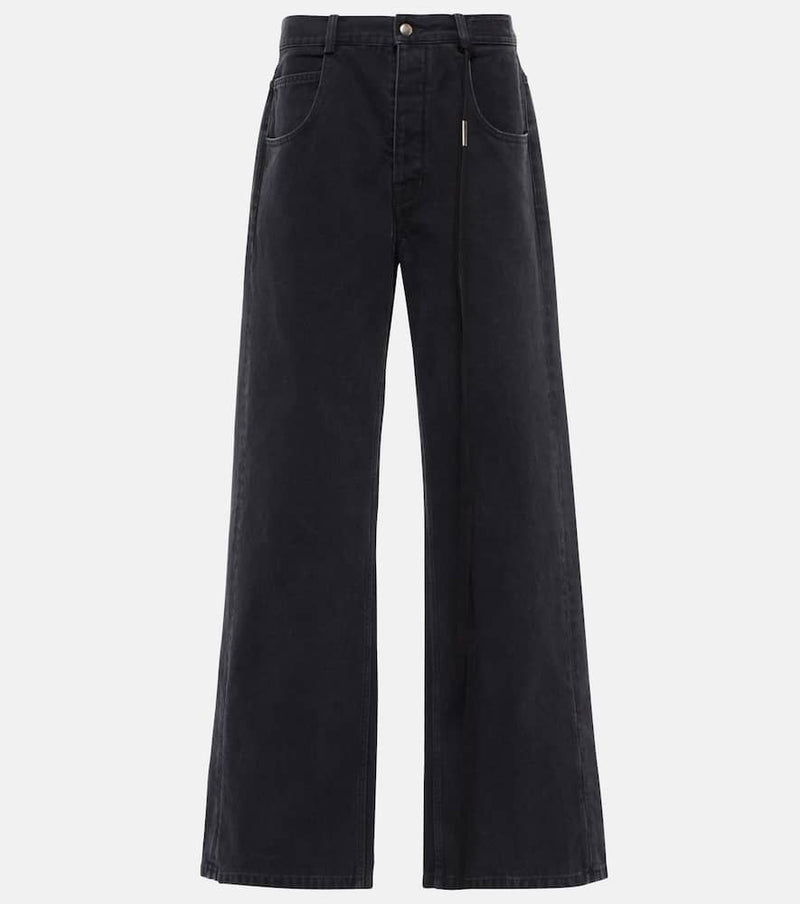 Ann Demeulemeester Claire high-rise wide-leg jeans