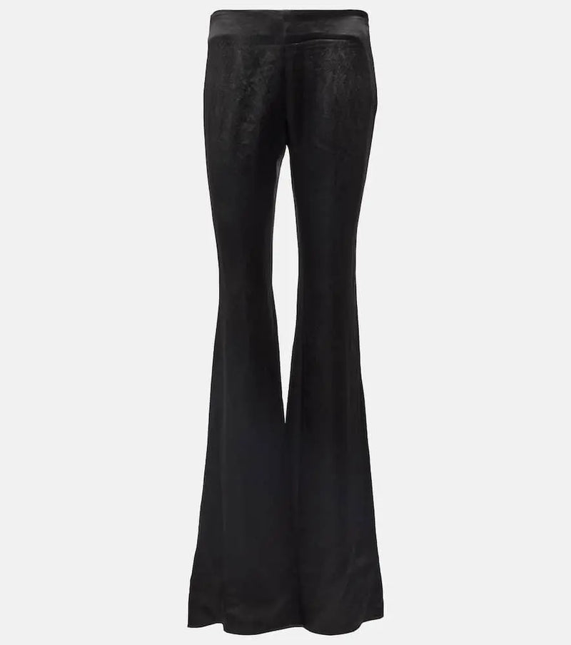 Ann Demeulemeester Low-rise flared pants | LYBSTORE