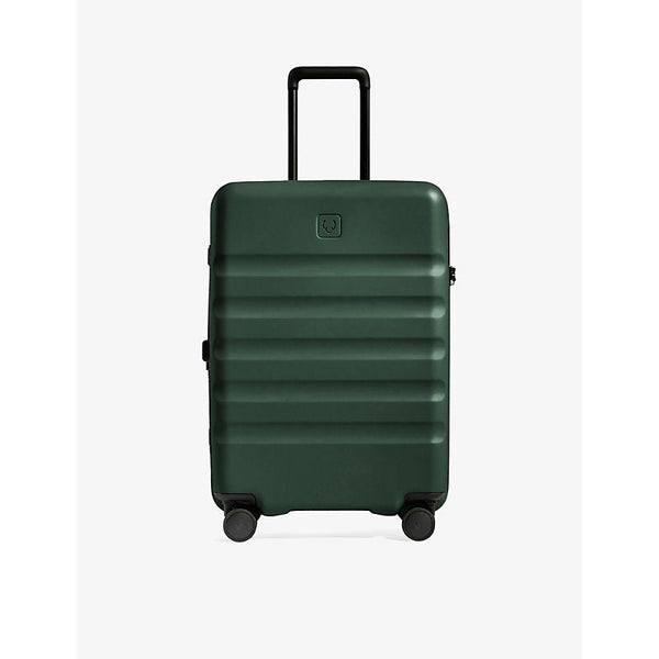 Antler Icon Stripe Medium hard-shell polycarbonate suitcase 67cm | LYBSTORE