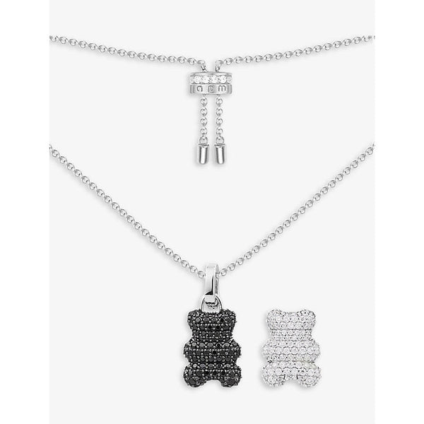 Womens Apm Monaco Baby Mood Yummy Bear sterling-silver and zirconia necklace