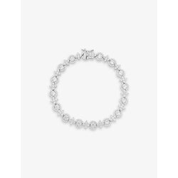 Womens Apm Monaco Météorites Circles sterling-silver and pavé zirconia bracelet