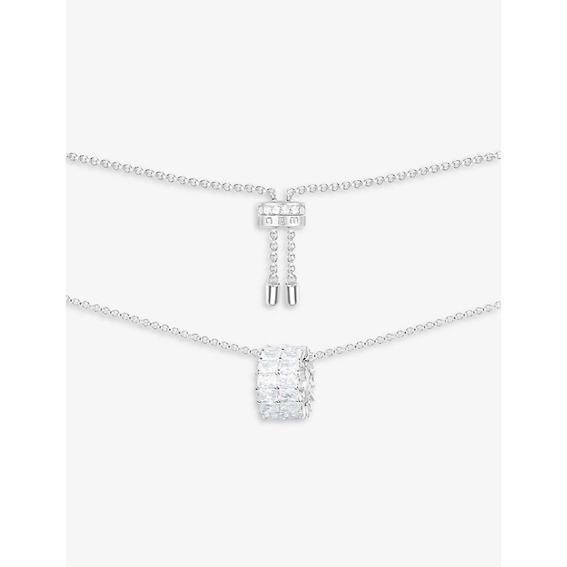 Womens Apm Monaco Météorites sterling silver and zirconia necklace