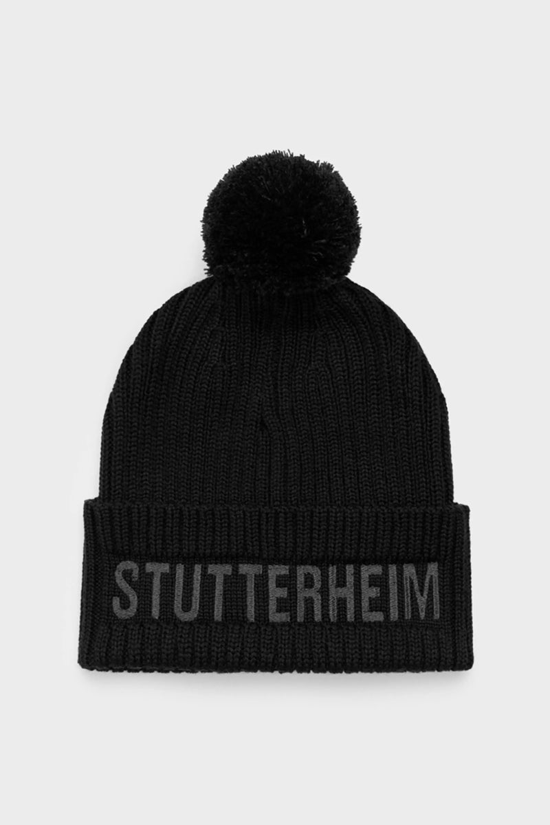 Stutterheim April Beanie Black