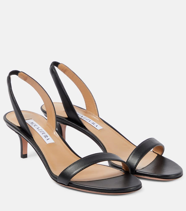 Aquazzura 50 leather sandals