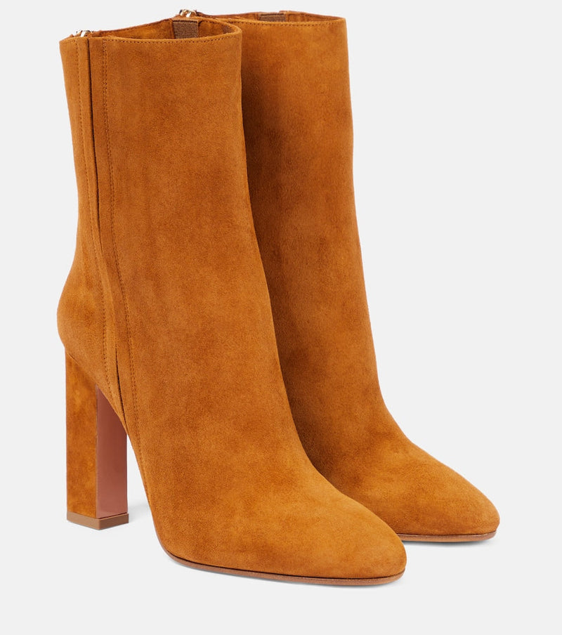 Aquazzura Joplin suede ankle boots