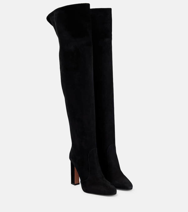 Aquazzura Joplin suede over-the-knee boots