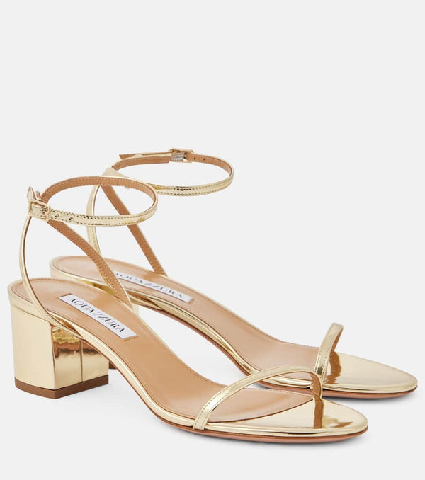 Aquazzura Olie 50 faux leather sandals