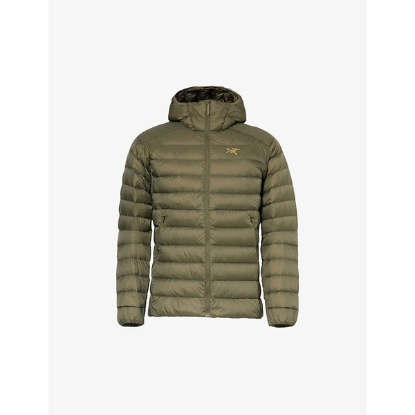 Mens Arcteryx Cerium brand-print regular-fit shell-down jacket