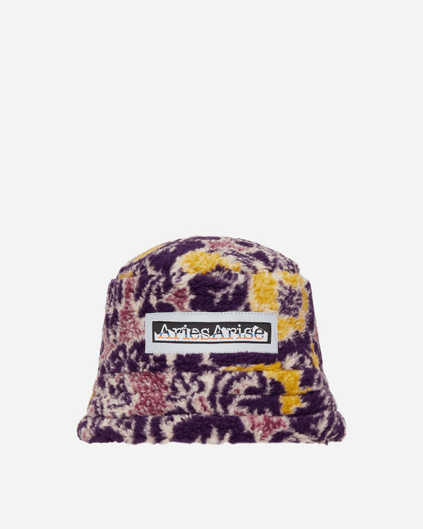 Aries Fleur Fleece Bucket Hat Multicolor