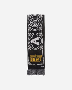 Aries Arsenal Bust Logo Scarf Black