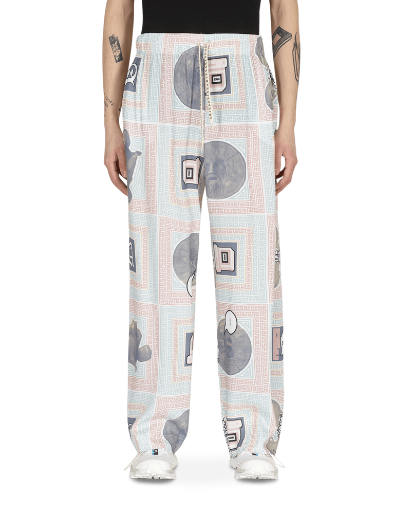 Aries Scarf Print Pijama Pants Multicolor