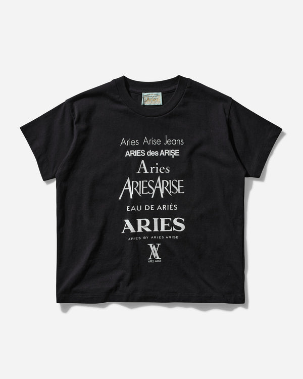 Aries Women s Perfume Baby T-Shirt Black