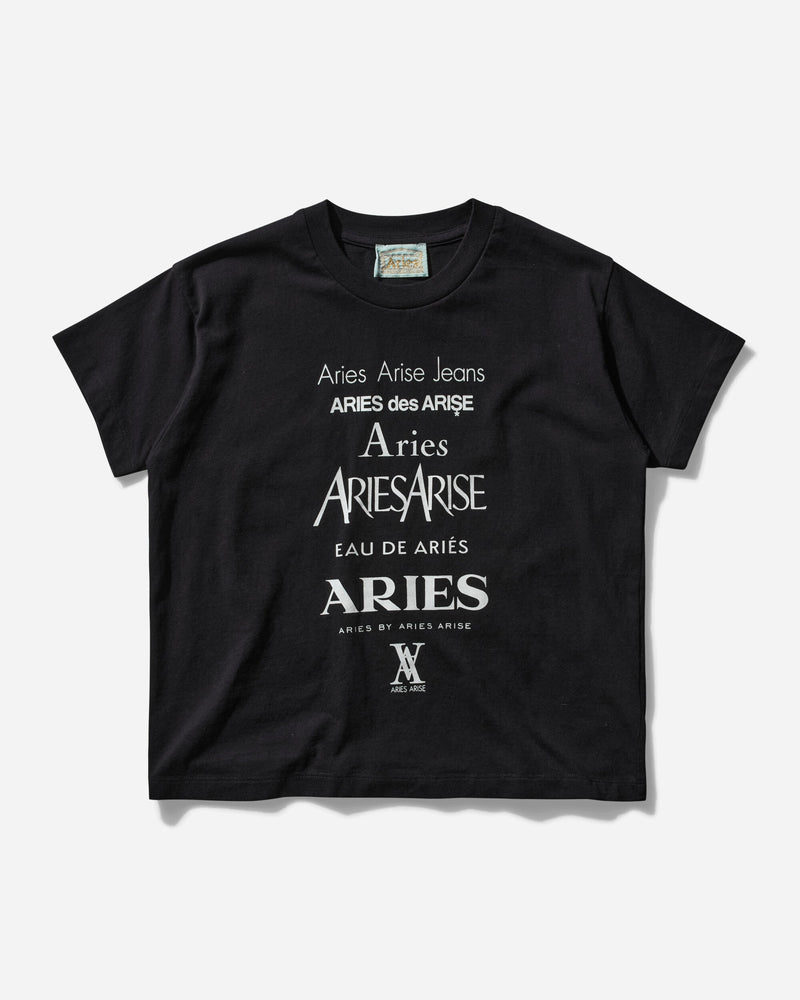 Aries Women s Perfume Baby T-Shirt Black