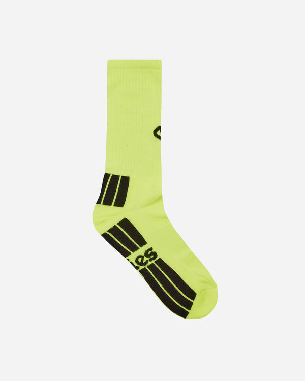 Aries Eye Socks Acid Yellow