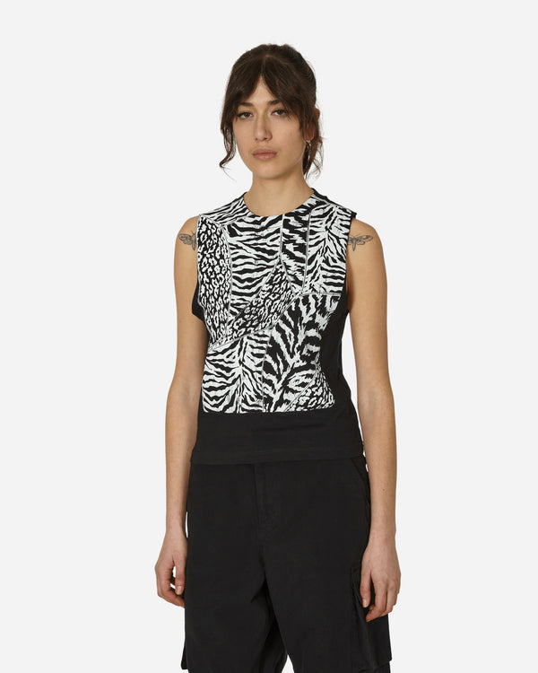 Aries Animal Screen Vest Black