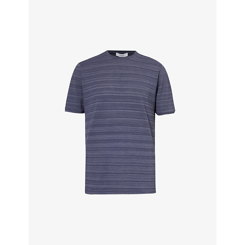 Mens Arne Sacra stretch-woven T-shirt