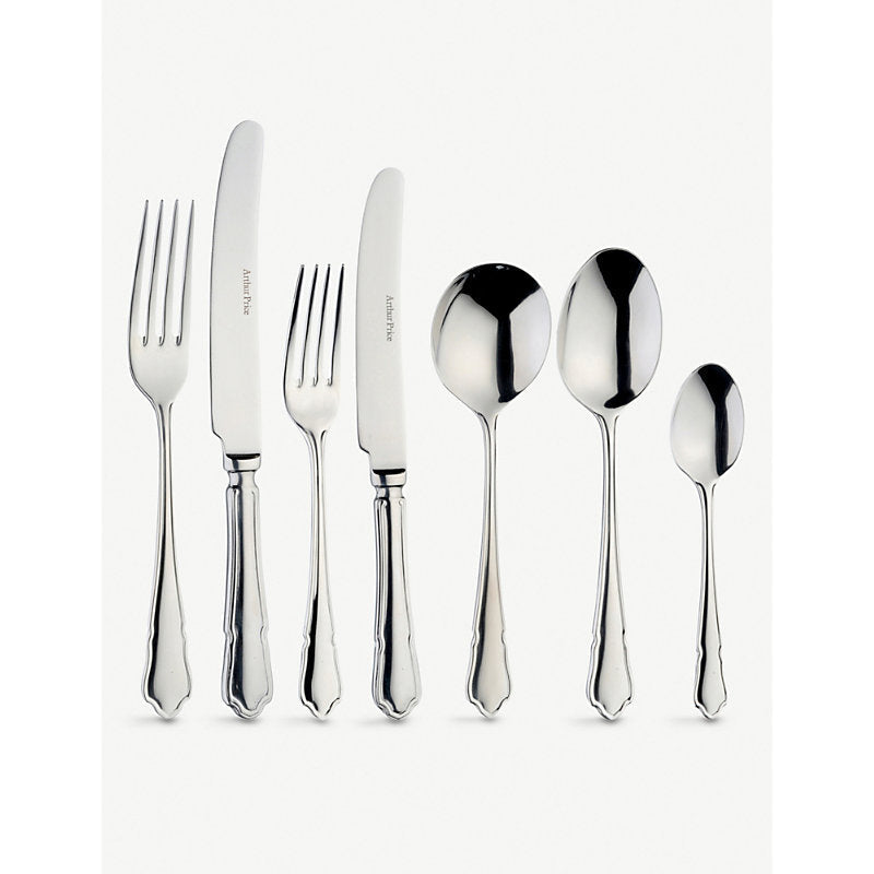 Arthur Price Dubarry stainless steel eight people 58 piece cutlery canteen