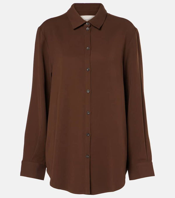 Asceno London crêpe shirt