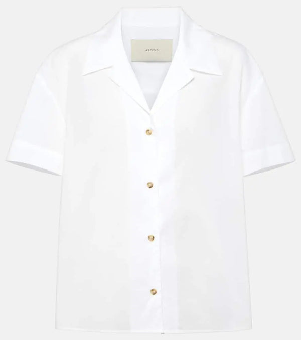 Asceno Prague cotton shirt | LYBSTORE