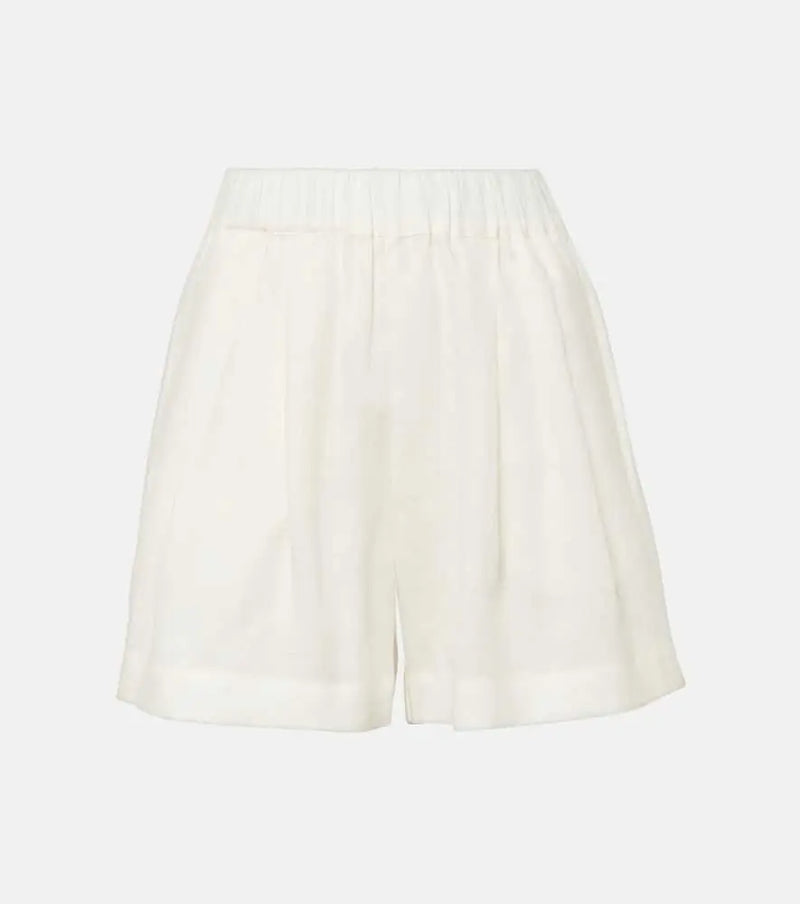 Asceno Zurich linen shorts