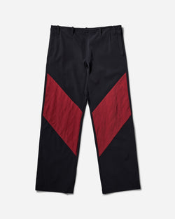 Asics Men s Novalis Liatrisory Pants Anthracite / Red