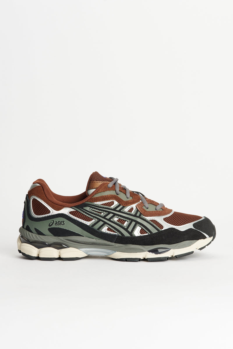 Asics Gel-NYC Reddish Brown / Black Sneakers