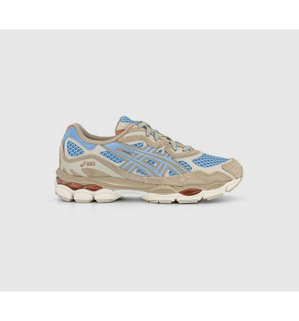 Asics Gel Nyc Trainers Harbour Blue Wood Crepe