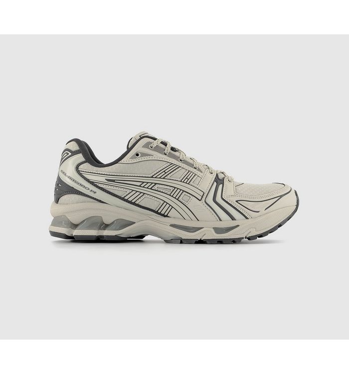 Asics Mens Gel-kayano 14 Trainers White Sage Graphite Grey