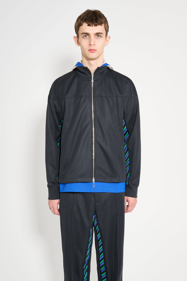 Asics Novalis Styrax Track Jacket Anthracite