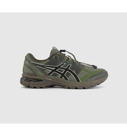 Asics Sansan Gear X Gel-terrain Bronze Green Tarmac In Multi