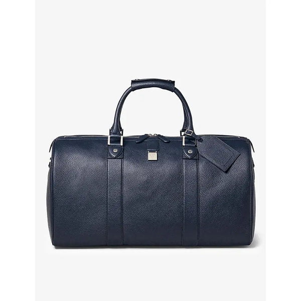 Aspinal Of London Boston grained-leather duffle bag | Aspinal Of London