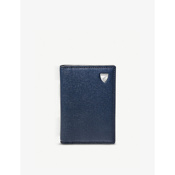 Aspinal Of London Double Fold leather card holder