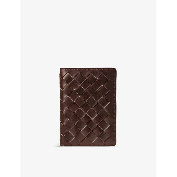 Womens Aspinal Of London Double Fold leather card holder