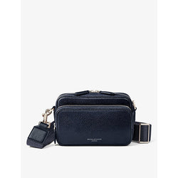 Aspinal Of London Reporter logo-embellished leather cross-body bag