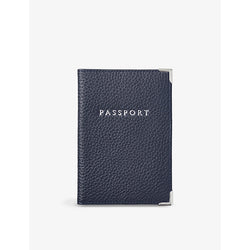 Aspinal Of London Saffiano-leather passport cover | LYBSTORE