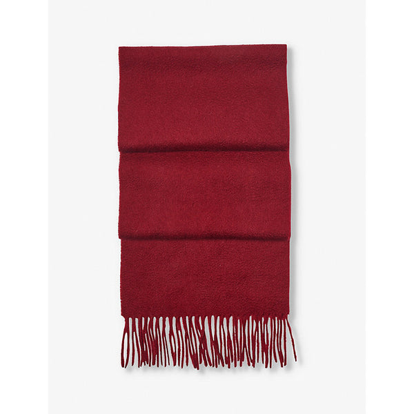  Aspinal Of London Tasseled-edge cashmere scarf