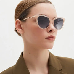 Aspinal of London Beige Montana Sunglasses