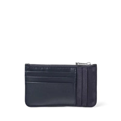 Aspinal of London Blue Leather Ella Card & Coin Holder