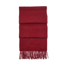 Aspinal of London Cardinal Red Cashmere Scarf