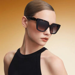 Aspinal of London Liane Sunglasses in Mahogany Brown Acetate