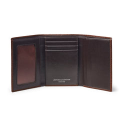 Aspinal of London Mens Brown Trifold Leather Wallet