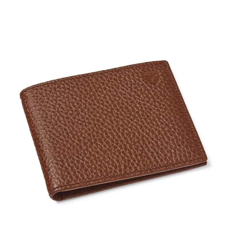 Aspinal of London Mens Tobacco Brown Billfold RFID Leather Wallet