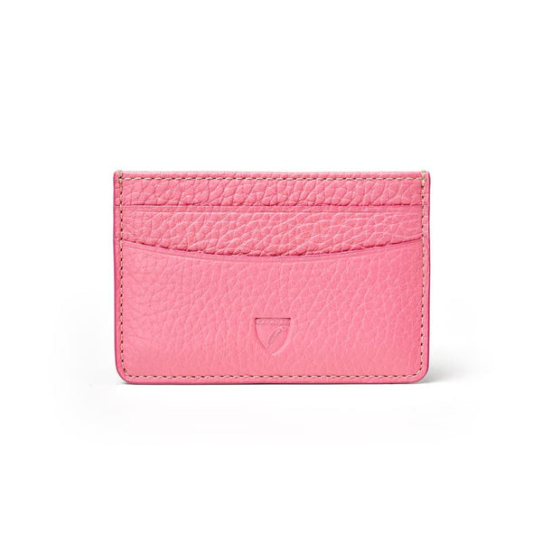 Aspinal of London Women's Pink Leather Slim Credit Card Holder