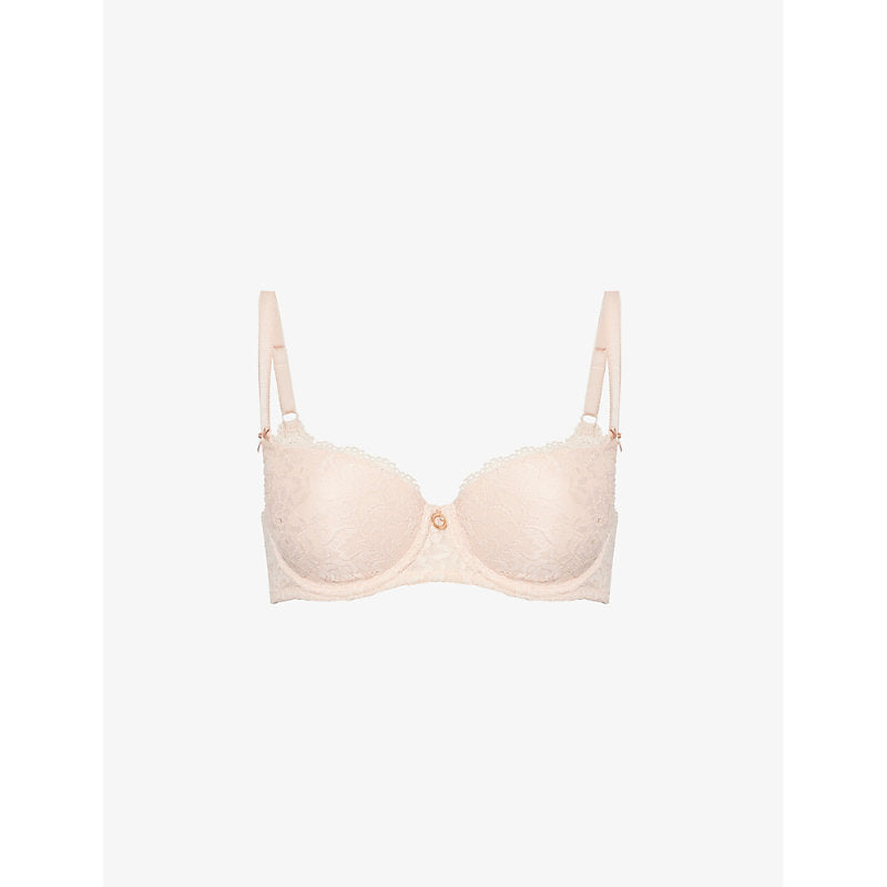 Aubade Rosessence stretch-lace half-cup bra